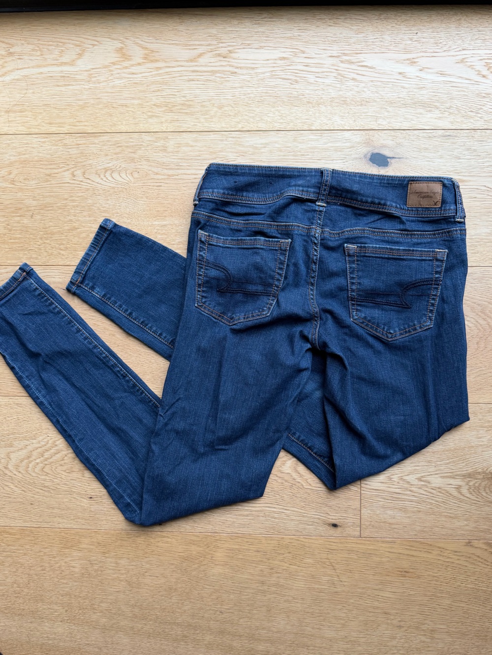 American Eagle Outfitters Dark Blue Women's skinny jeans - 4